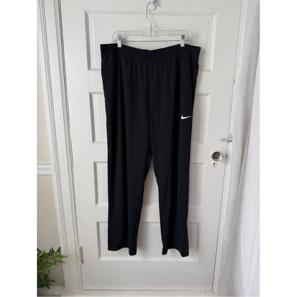 Nike Mens Black Totality Athletic Pants Dri Fit Drawstring Waist Pockets NWT 2XL - Picture 11 of 15